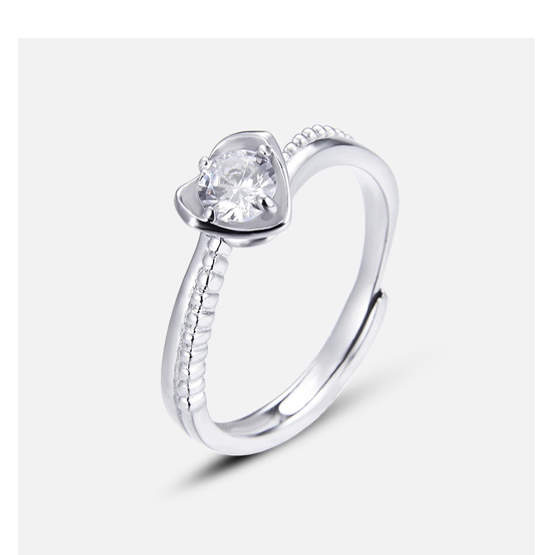 925 Sterling Silver Promise Ring For Her 